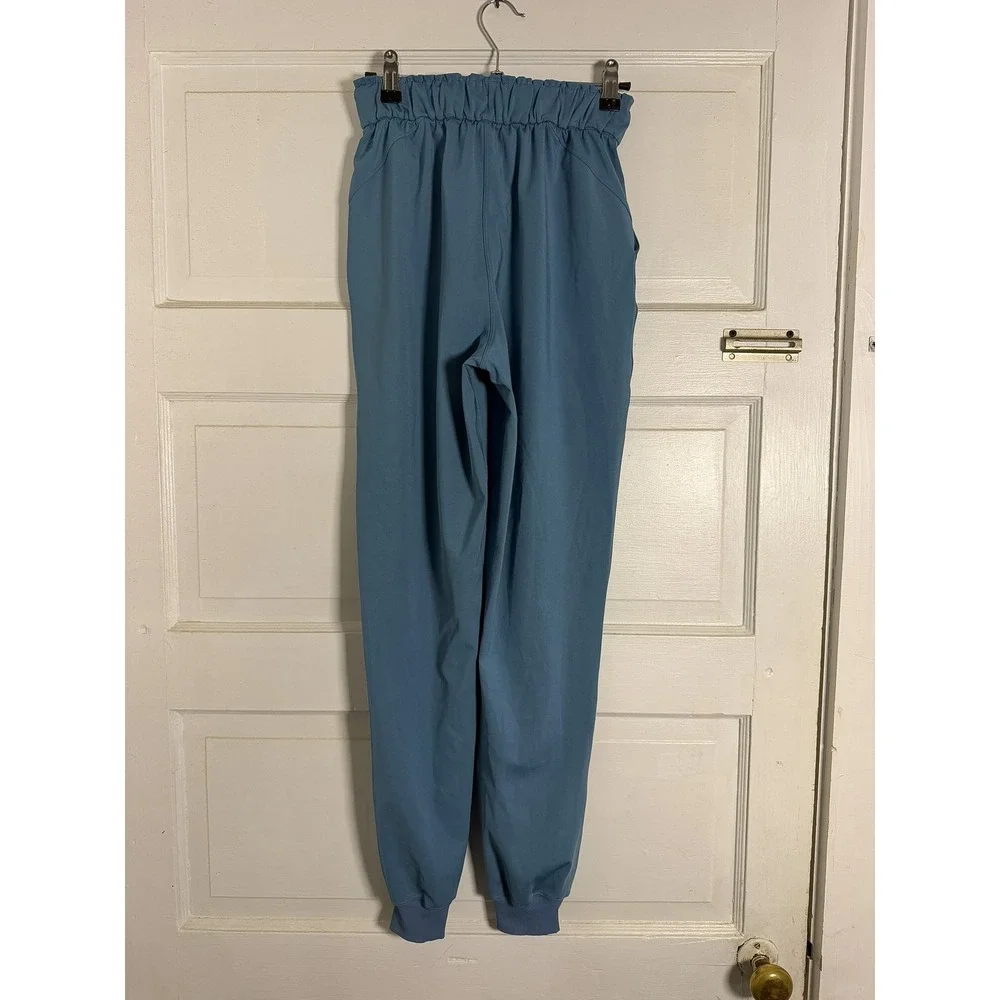 Lululemon Keep Moving Pant High-Rise 7/8 Blue Joggers Size 2 Luxtreme - Picture 2 of 3